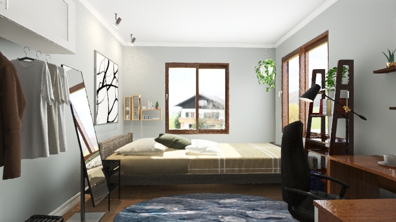 Eulysis Bedroom 3d design renderings