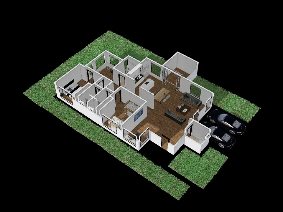 Casa 3 3d design renderings