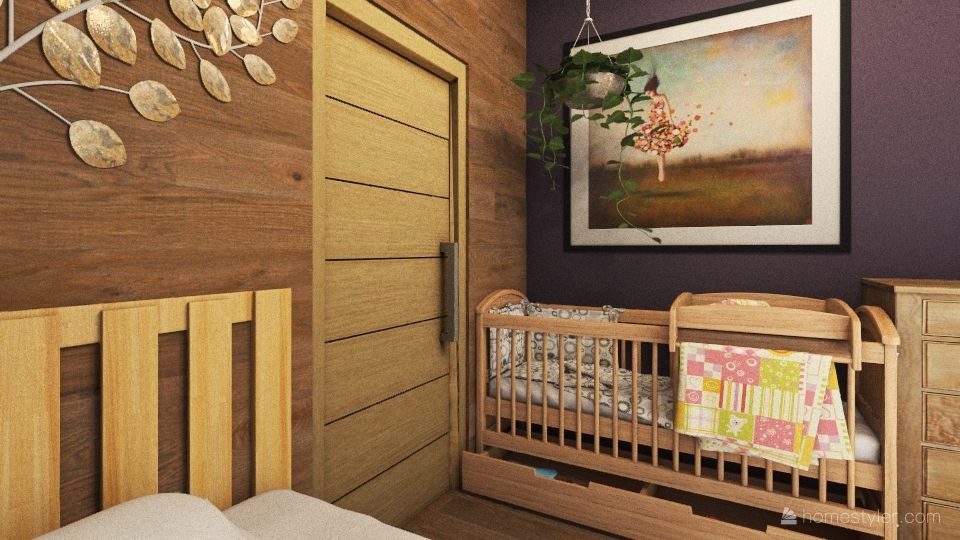 Kid Bedroom 3d design renderings