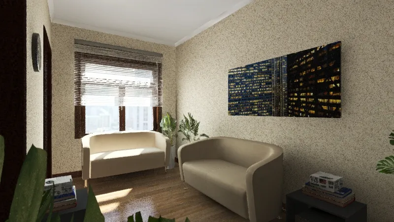 комната ожидания 3d design renderings