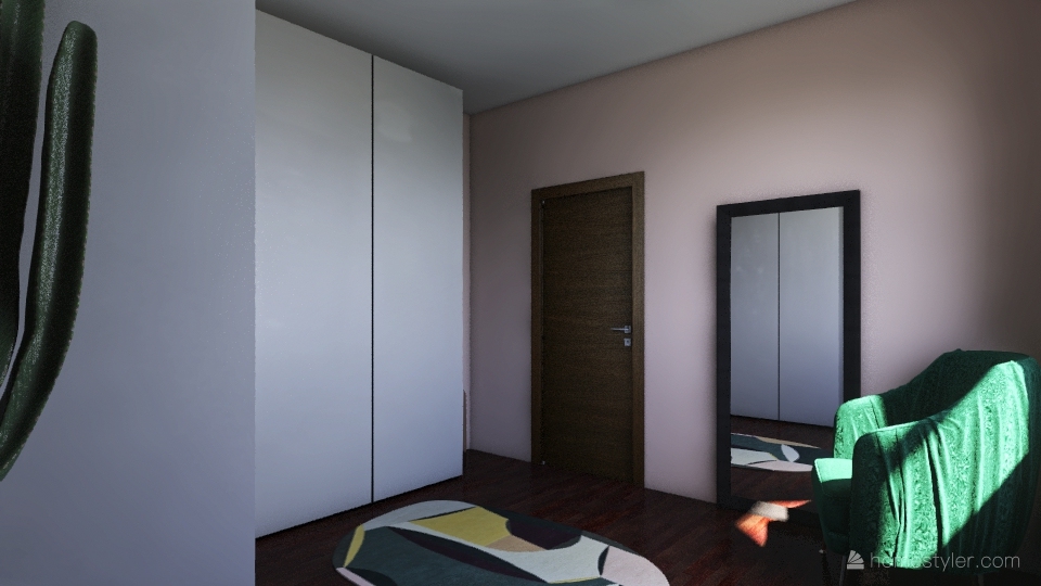 connected closet 3d design renderings
