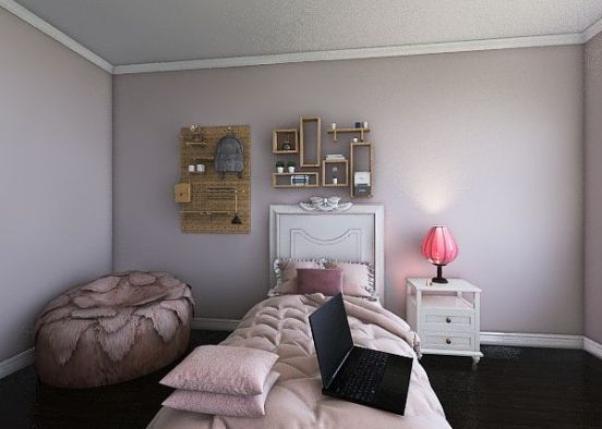 Calista's Room Design Rendering