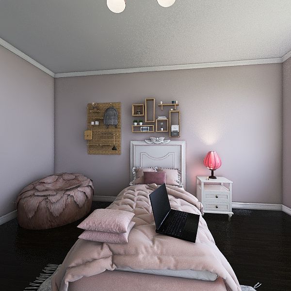 Calista's Room 3d design renderings