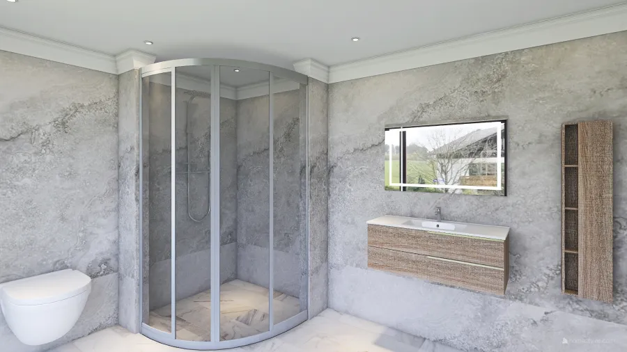 Master Bathroom2 3d design renderings