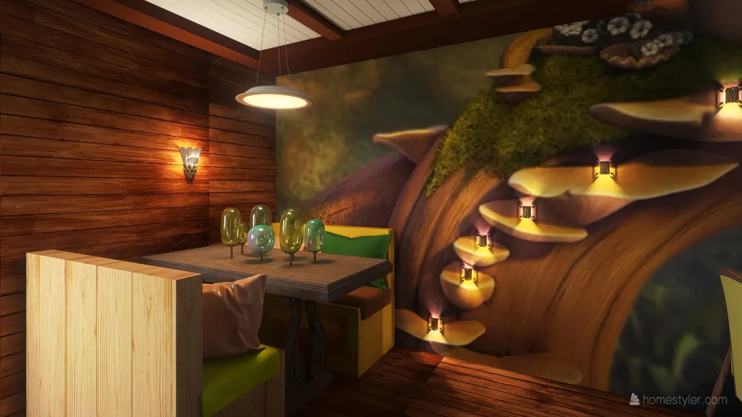 Tinker Bell Disney Hotel 3d design renderings
