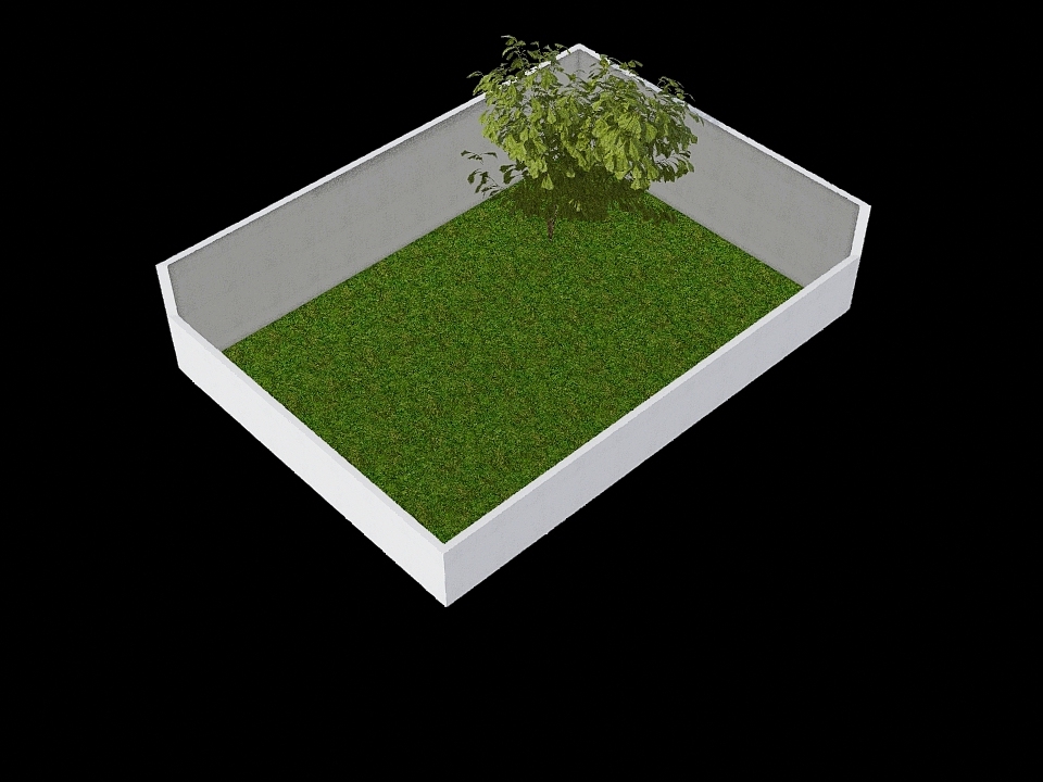 garden tree 3d design renderings