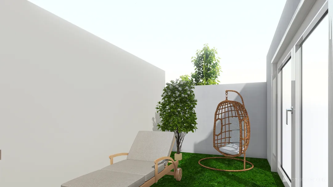 garden via del sarto 3d design renderings