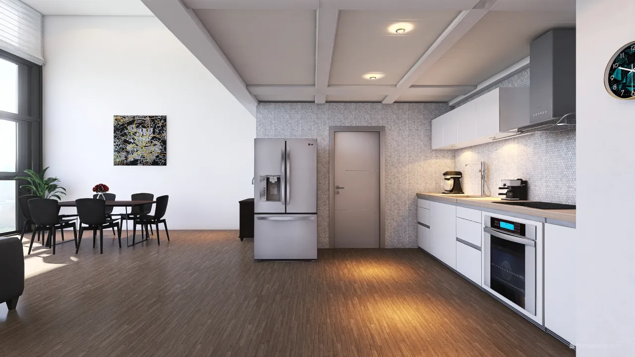Loft Garena 3d design renderings