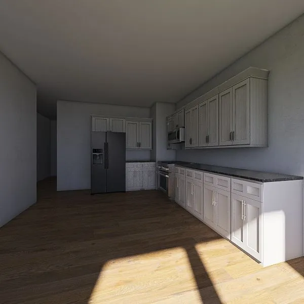 El kitchen 3d design renderings