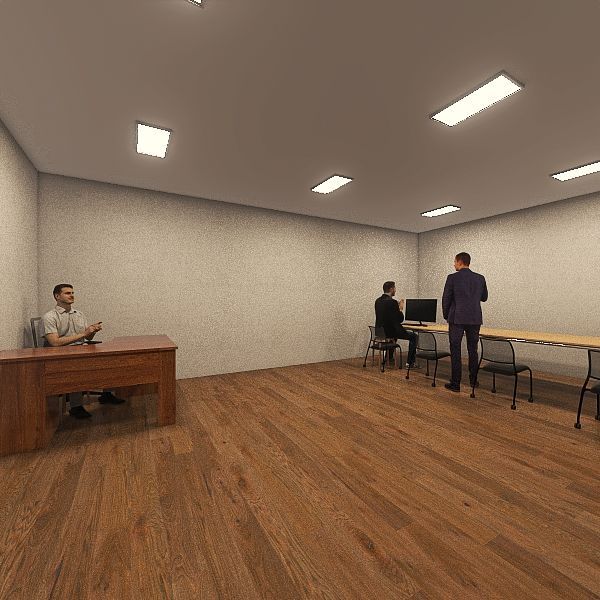 Sala de Oitivas 3d design renderings