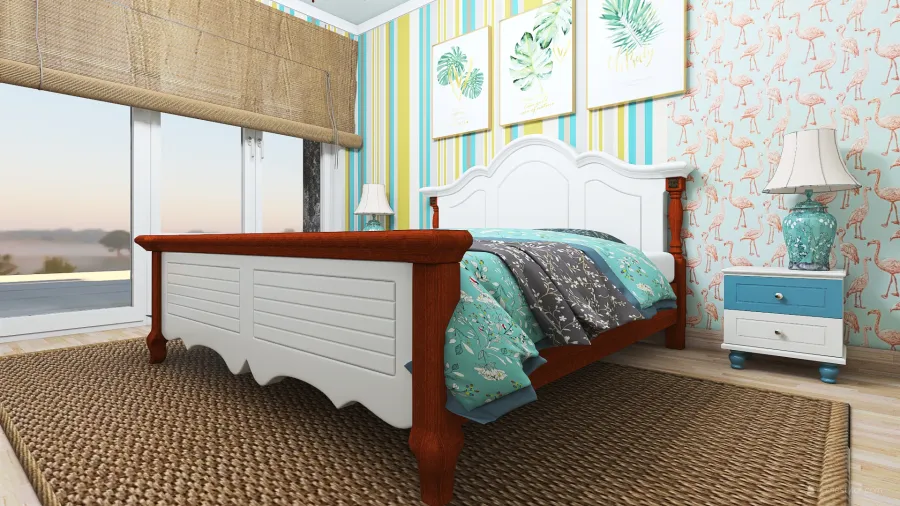 Bedroom  I 3d design renderings