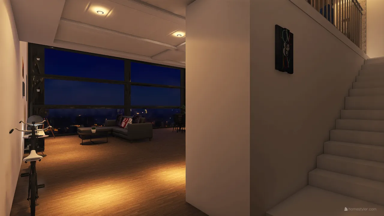 Loft Garena 3d design renderings