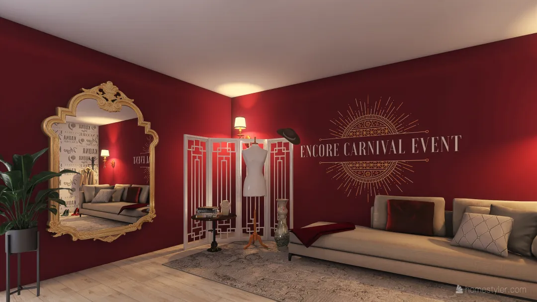 encore carnival 3d design renderings