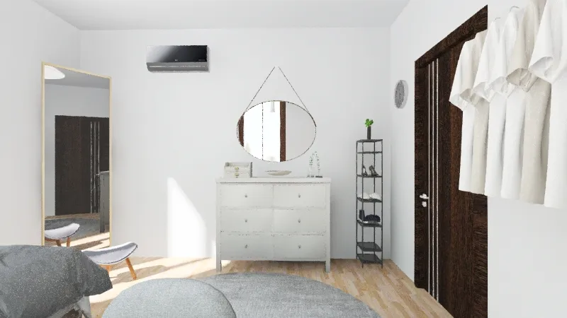 eula's bedroom 3d design renderings