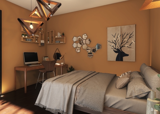 Dormitorio Cata Design Rendering
