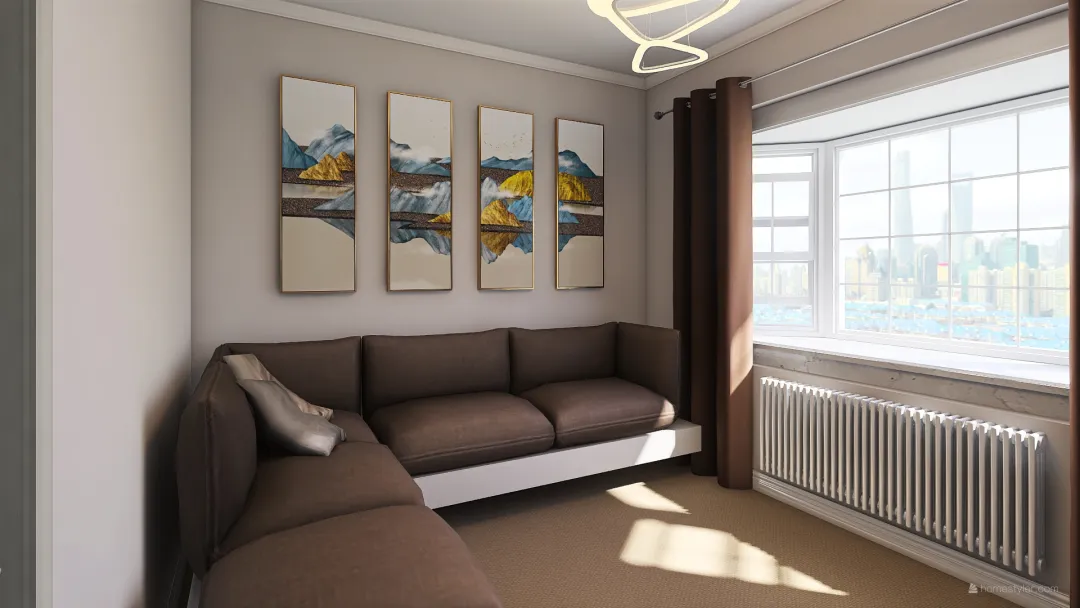 4 Bed Terrace House in North West London 3d design renderings