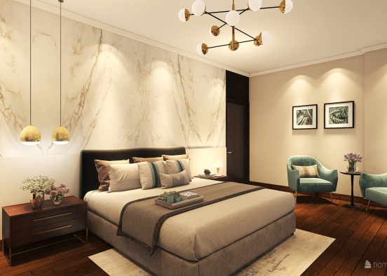 guest house suite 507 Design Rendering