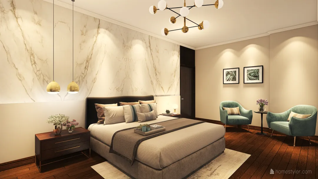 guest house suite 507 3d design renderings