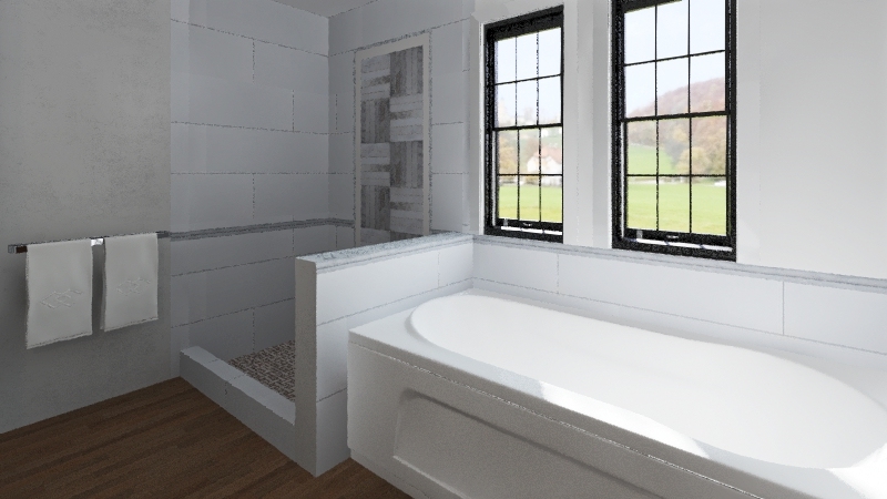 Migliorini master square shower 3d design renderings