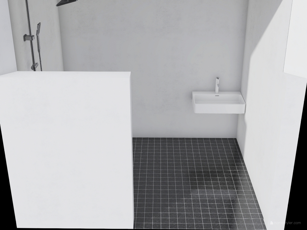 kamar mandi 3d design renderings