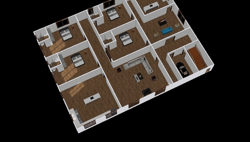 FIRST HOUSE 3d design picture 214.43