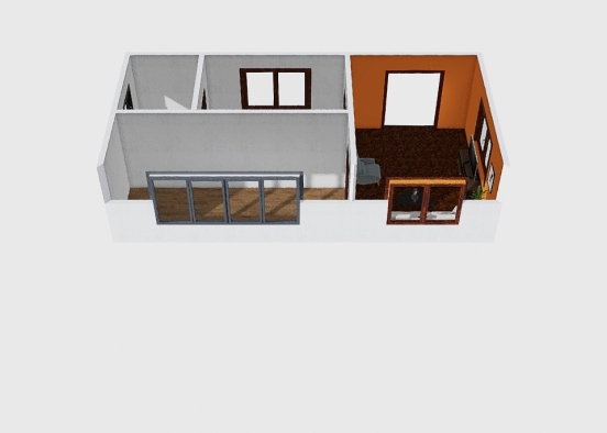 Oficina Planta 3D Design Rendering