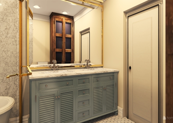 Seybold Bathroom Design Rendering