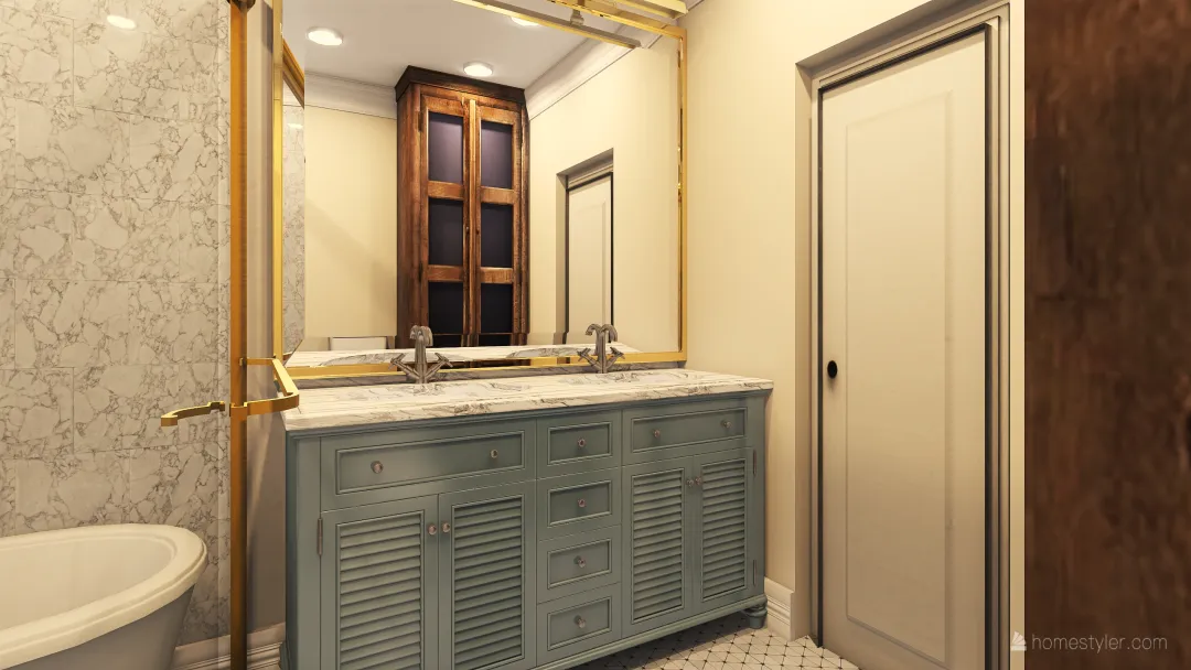 Seybold Bathroom 3d design renderings