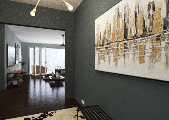 NYC Penthouse Design Rendering