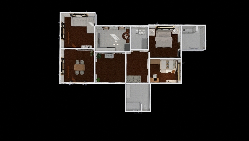 4 people house 3d design picture 158.54