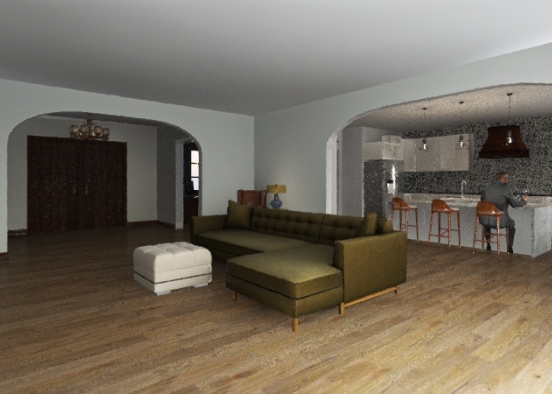 JDL Custom Home: 3000 + sq ft.  Design Rendering