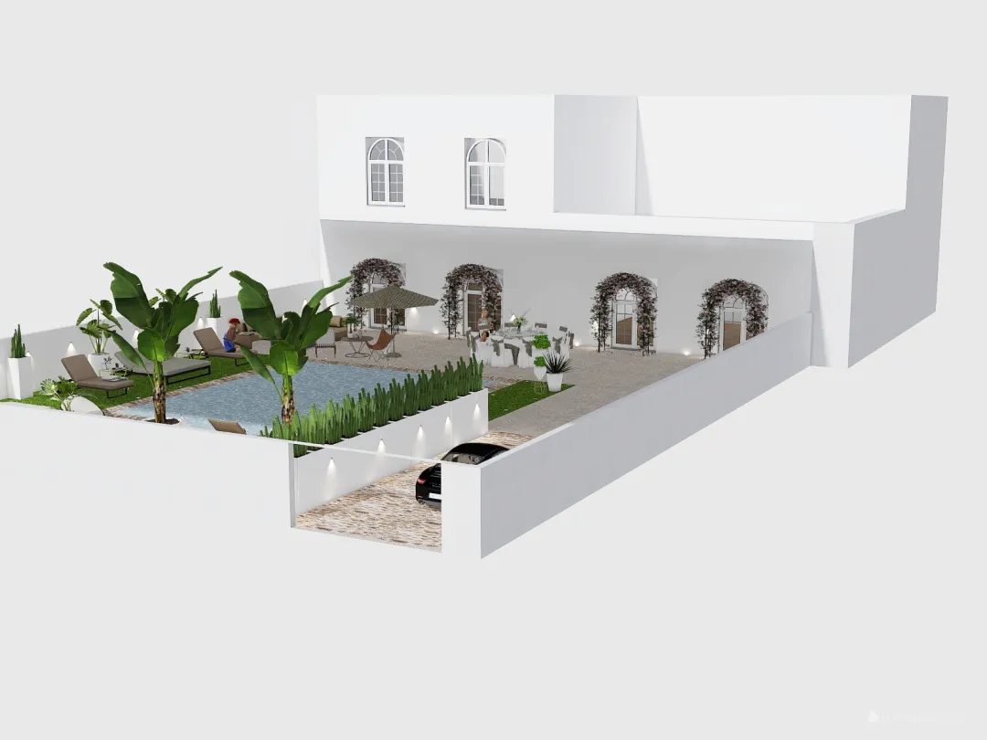 garden Linda's 3d design renderings