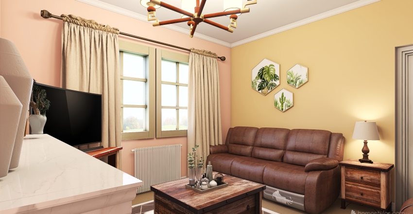 Plan for New House (Building Complete Oct 2019) Interior Design Render