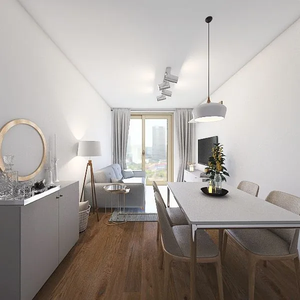 Apartamento 106 3d design renderings