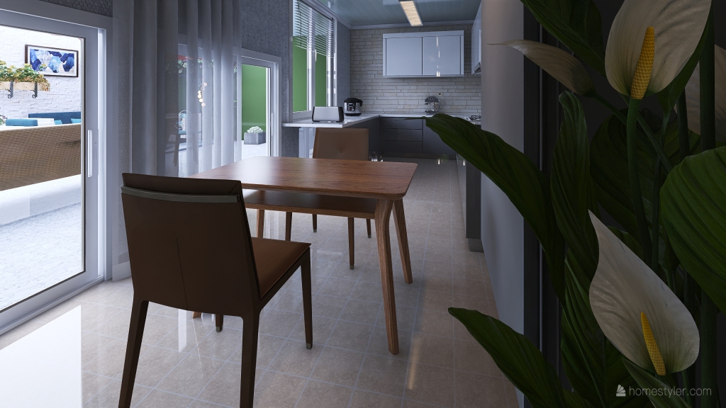 sala de jantar 3d design renderings