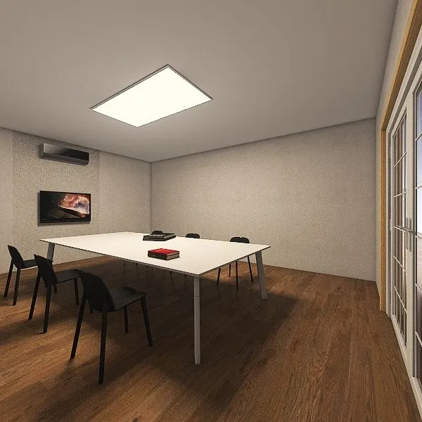 Sala de reuniões II 3d design renderings