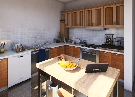 Auburn kitchen 2.0 Design Rendering