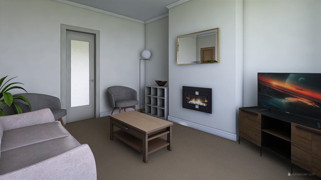 3 Bed Semi, Millhouse 3d design renderings