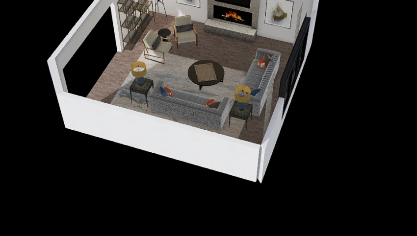dream living room 3d design picture 37.12