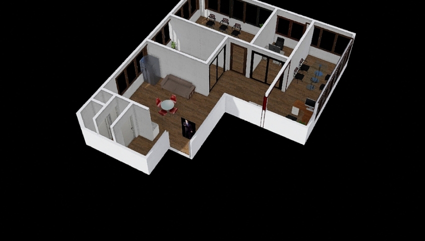 Office Chamartin 3d design picture 106.24