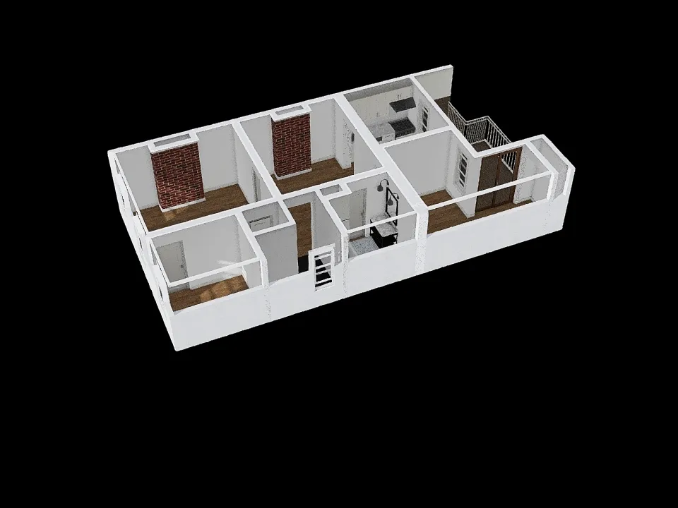 254 Floor 2 FINAL 3d design renderings