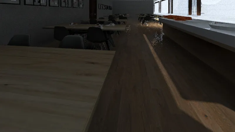 חדר אוכל 3d design renderings