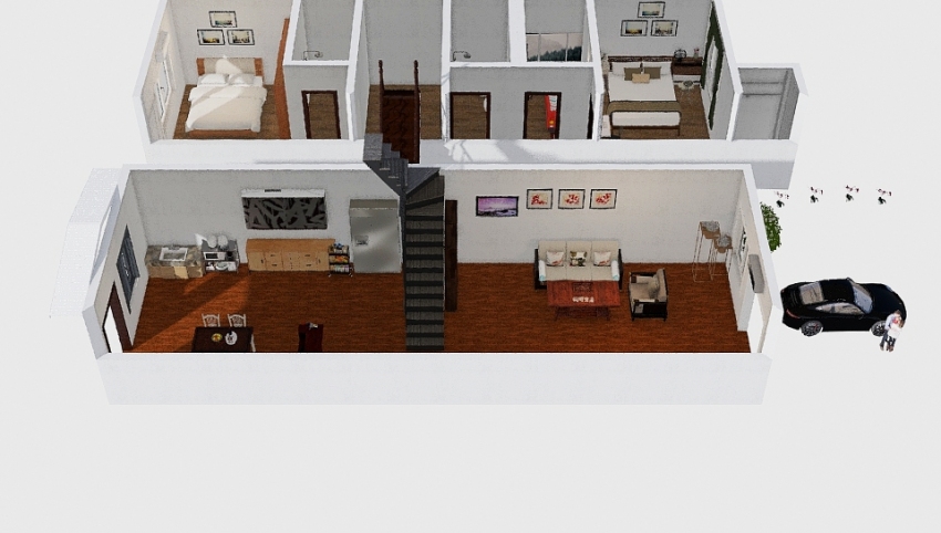 Dream House Design Ideas Pictures 129 Sqm Homestyler - Home Decor Floor Planner