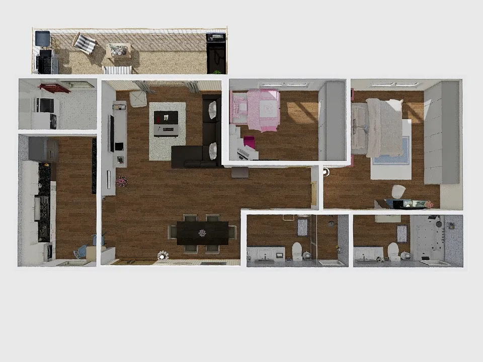 House 8 3d design renderings