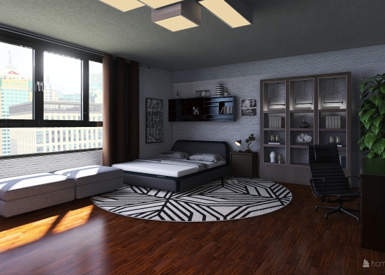 Crest apartment  Design Rendering