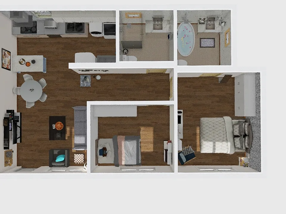House 7 3d design renderings