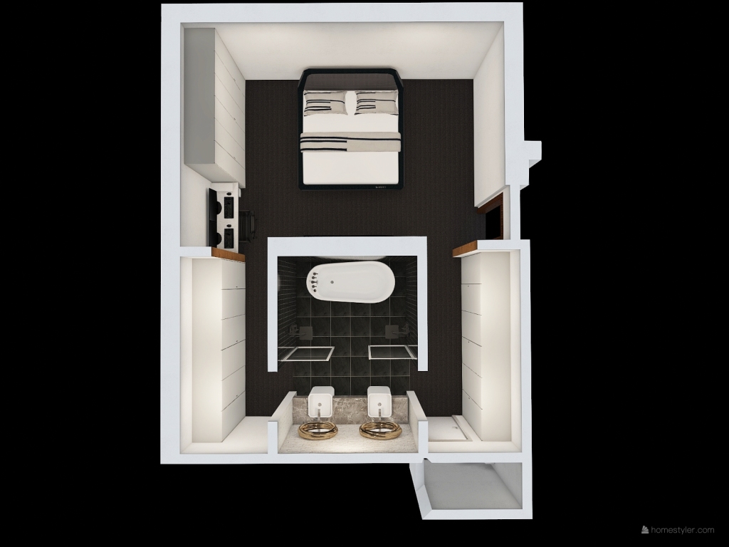 Master Bedroom 3 3d design renderings