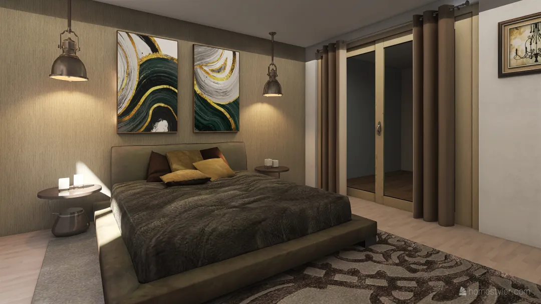 bedroom 4 3d design renderings