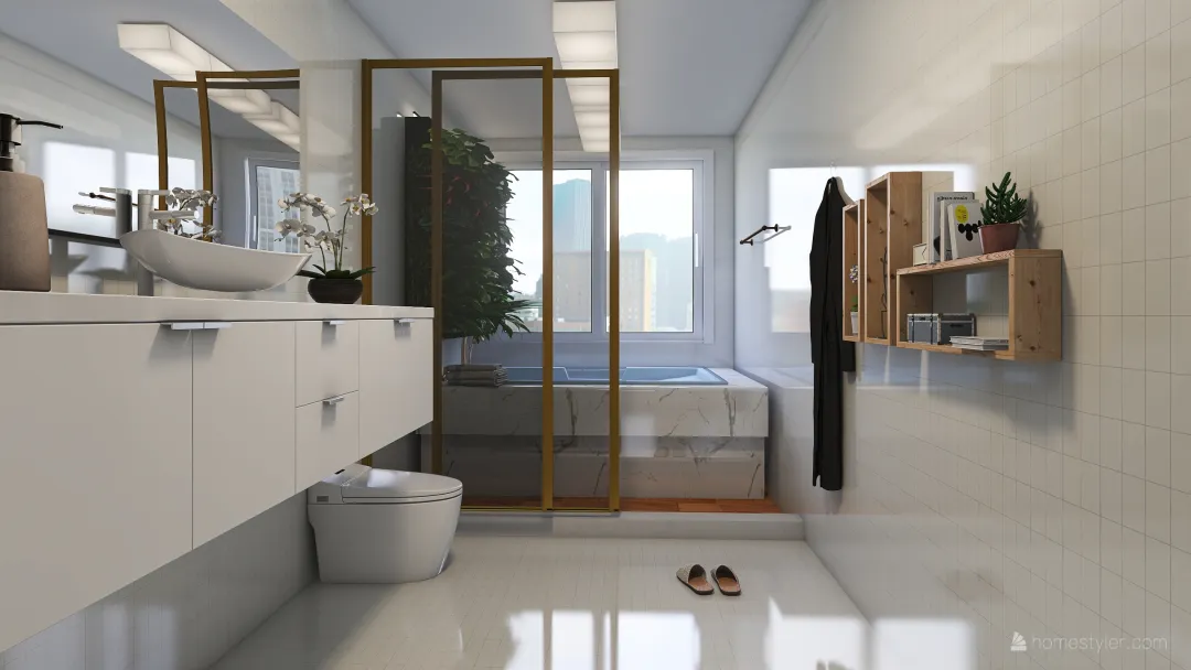 Banheiro / 3d design renderings