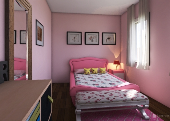 Dormitorio Mafer Design Rendering